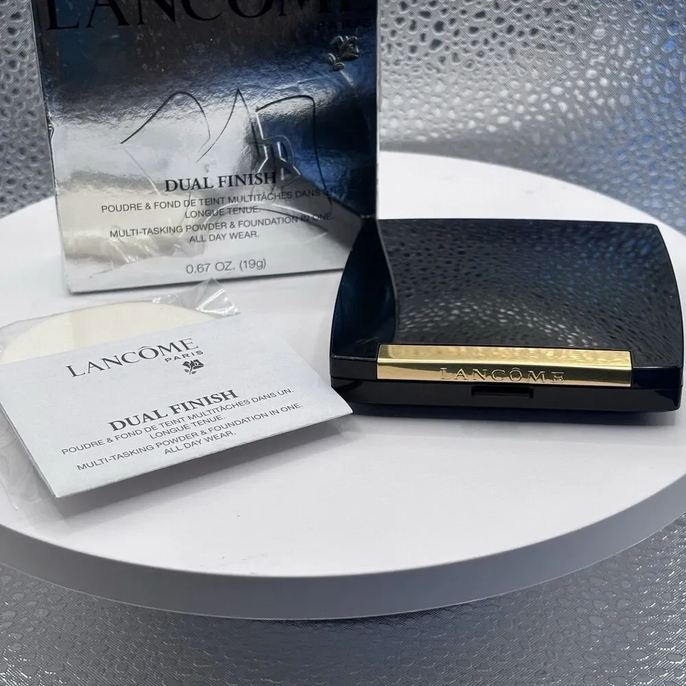 LANCOME ~ DUAL FINISH POWDER MAKEUP ~ # 510 SUEDE (C) ~ 0.67 OZ